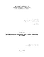 Referāts 'Metodiskie paņēmieni, interpretējot Kārļa Kažociņa kora dziesmu "Kā gulbji"', 1.
