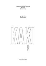 Referāts 'Kaķi', 1.