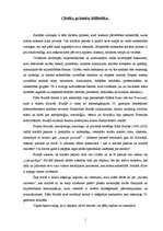 Konspekts 'Cilvēks, grāmata, bibliotēka', 1.