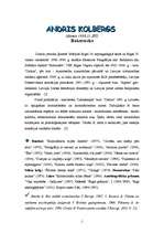 Referāts 'Andris Kolbergs - biogrāfija un literārā daiļrade', 1.