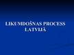 Prezentācija 'Likumdošanas process Latvijā', 1.
