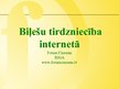 Prezentācija 'Biļešu tirdzniecība internetā', 1.