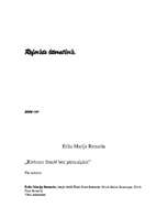 Referāts 'Ē.M.Remarks "Rietumu frontē bez pārmaiņām"', 1.