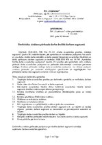 Konspekts 'Darbinieku zināšanu pārbaude darba drošībā darbam augstumā', 1.