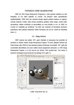 Konspekts 'Teksta redaktors Gimp', 5.