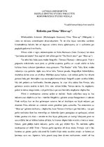 Eseja 'Filma "Blow-up"', 1.