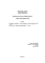 Eseja 'Liberālā politiskā kultūra', 1.