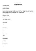 Konspekts 'Francija', 1.