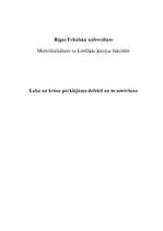 Konspekts 'Laku un krāsu pārklājumu defekti un to novēršana', 1.