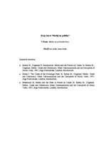 Eseja 'Mediji un valsts varas krīze', 1.