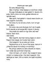 Eseja 'Margrietiņa', 1.