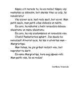 Eseja 'Margrietiņa', 2.