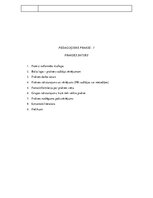 Prakses atskaite 'Pedagoģiskā prakse - I', 4.