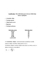 Paraugs 'Aritmētiskais vidējais, mediāna, moda, variācijas apjoms, vidējā lineārā novirze', 3.