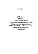 Referāts 'Velta Kaltiņa "Mīlestības ārprāts jeb lielie kāposti"', 2.