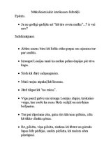 Referāts 'Velta Kaltiņa "Mīlestības ārprāts jeb lielie kāposti"', 8.