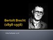 Prezentācija 'Bertolt Brecht', 1.