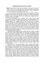 Referāts 'Rūdolfs Blaumanis "Purva bridējs" - analīze', 1.