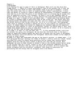 Eseja 'Analasys chapter 1 "catcher in the rye"', 1.