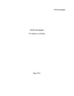 Referāts 'Valdorfa pedagoģija. Tās rašanās un attīstība', 1.