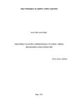 Referāts 'Personības vajadzību apmierināšanas un stresa līmeņa mijsakarības agrā brieduma ', 1.