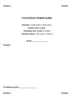 Paraugs 'Darba koplīgums', 1.