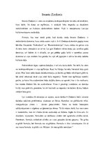 Eseja 'Imants Ziedonis', 1.