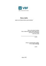 Referāts 'Dzeramā ūdens apsaimniekošana', 1.