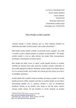 Eseja 'Sociālais kapitāls', 1.