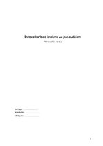 Referāts 'Datoratkarības ietekme uz pusaudžiem', 1.