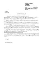 Paraugs 'Insolvency Claim', 1.