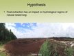 Prezentācija 'The Peat Extraction Impact on Hydrological Regime of the Raised Bog', 7.
