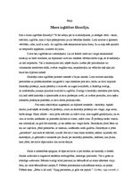 Eseja 'Mana izglītības filozofija', 1.