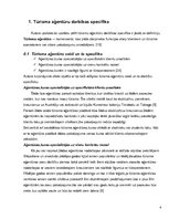 Referāts 'Latvijas tūrismu aģentūru darbības raksturojums', 4.