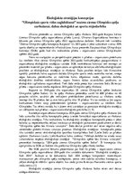 Referāts 'Ekoloģiskās stratēģijas koncepcijas "Olimpiskais sports vides saglabāšanai" nozī', 3.