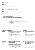 Konspekts 'Sociālās zinības, stundas plāns', 1.