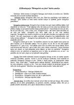 Konspekts 'E.Hemingveja darba "Sirmgalvis un jūra" analīze', 1.