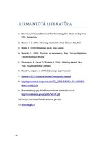 Referāts 'Dinamikas rindu analīzes praktiskā izmantošana mārketinga un reklāmas pētīšanā', 36.