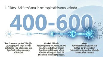 Prezentācija 'Kā ikdienas mācīšanās paradumi stiprina neiroplastiskumu', 6.
