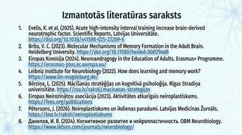 Prezentācija 'Kā ikdienas mācīšanās paradumi stiprina neiroplastiskumu', 14.