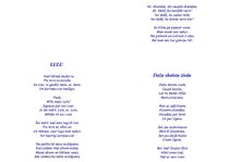 Konspekts 'Kāzu dziesmas', 5.