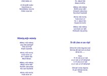 Konspekts 'Kāzu dziesmas', 6.