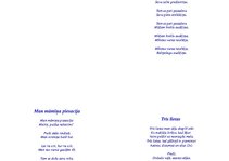 Konspekts 'Kāzu dziesmas', 8.