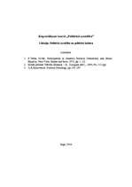 Eseja 'Politiskā uzvedība un politiskā kultūra', 1.