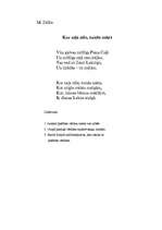 Konspekts 'Lasāmo tekstu kopa nedēļai 2.klasei', 6.