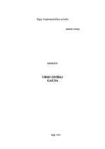 Referāts 'Gauja', 1.