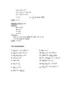 Referāts 'Логарифм. Логарифмические уравнения', 18.