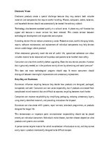 Eseja 'The importance of recycling', 9.