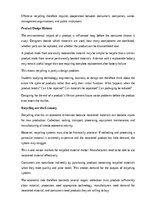 Eseja 'The importance of recycling', 10.