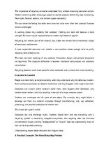 Eseja 'The importance of recycling', 13.